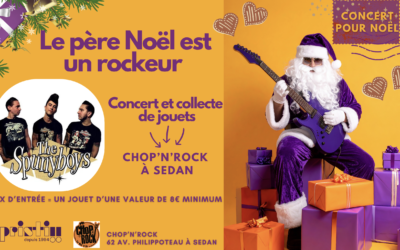 Le père Noël est un rockeur !!
